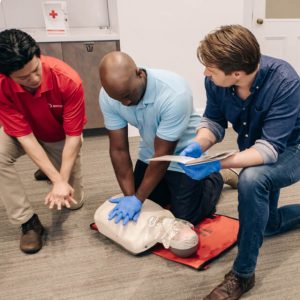 FIRST AID TRAINING AND CARDIOPULMONARY RESUSCITATION DEMONSTRATION